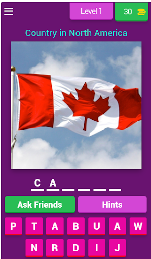 Smart Quiz: Guess The Flags Screenshot 3