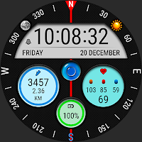 Futorum H18 Compass watch face