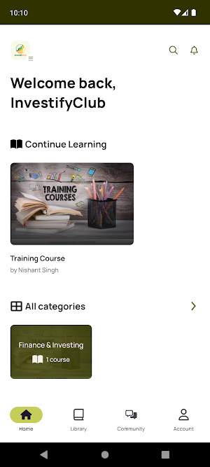 InvestifyClub Screenshot 2