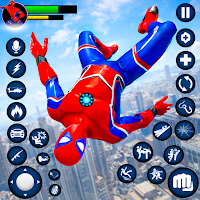 Spider Rope Hero Rescue 3D