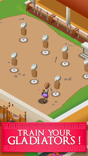 Idle Gladiator Empire Tycoon Screenshot 0