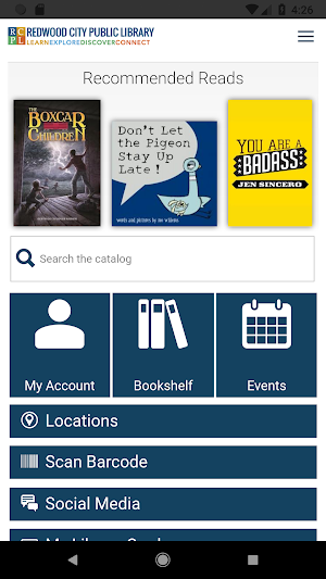 Redwood City Library Screenshot 0