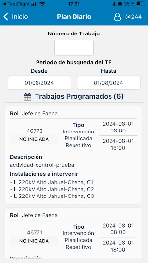 Vigencias Digitales Transelec Screenshot 1