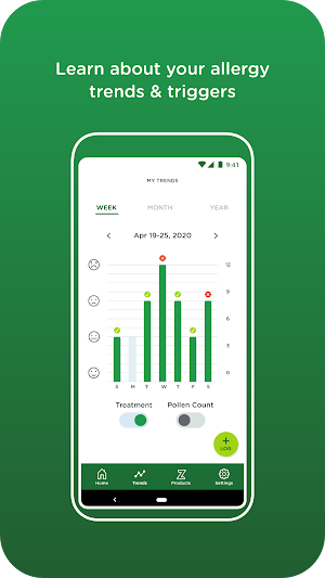 ZYRTEC® AllergyCast® Screenshot 1