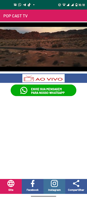 Pop Cast Tv Screenshot 1