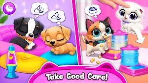 FLOOF - My Pet House - Dog & Cat Games Screenshot 1