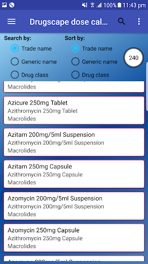 Drugscape dose calculator pro Screenshot 1