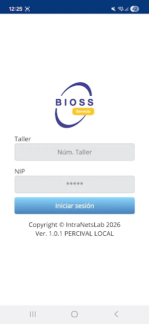 BIOSS SERVICIO Screenshot 1