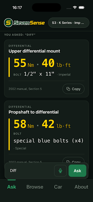 SevenSense Screenshot 3