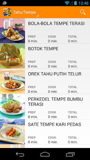 101 Resep Masakan Sederhana Screenshot 1