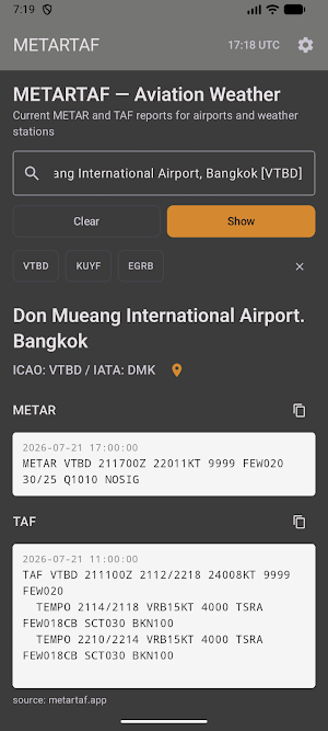 METARTAF Screenshot 1