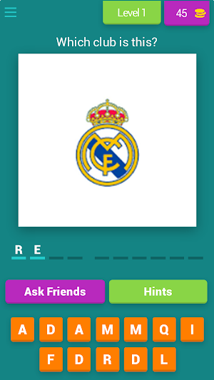 Football Club Quiz! Screenshot 0