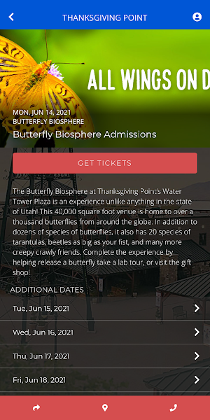 Thanksgiving Point Mobile Screenshot 2