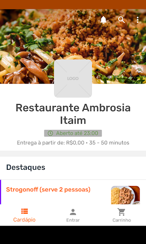 Restaurante Ambrosia Screenshot 0