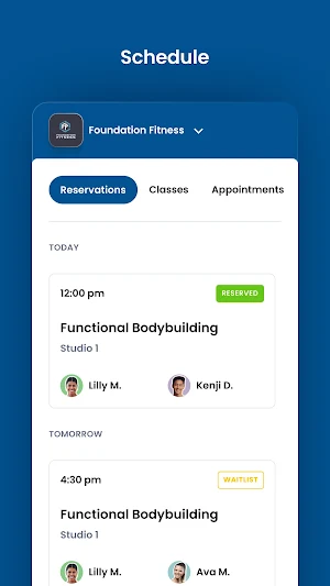 Foundation Fitness Screenshot 2