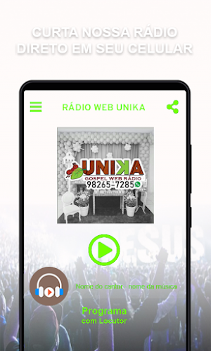 RÁDIO WEB UNIKA Screenshot 0