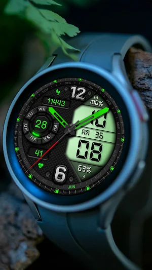 Hybrid SHULINOE Watch face Screenshot 3