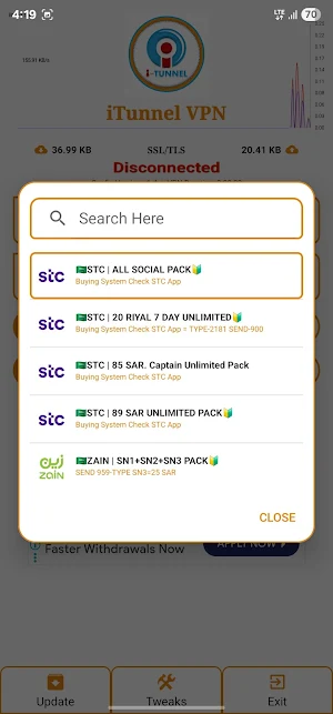iTunnel VPN-Fast & Secure Screenshot 1