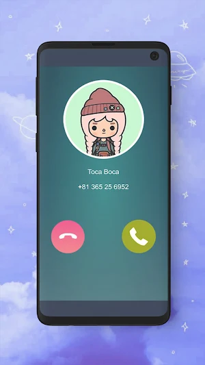 toca boca fake call & chat Screenshot 1