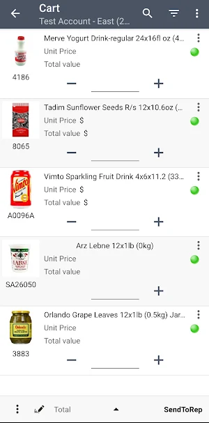 GMFoods Screenshot 1