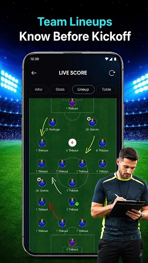 LiveScore – Match & Stats Screenshot 3