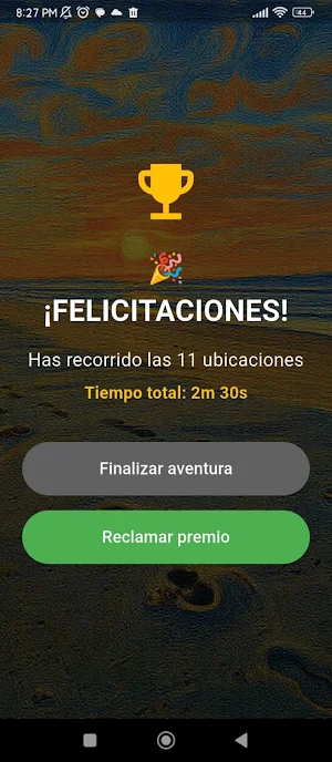Busqueda del tesoro Gesell Screenshot 0