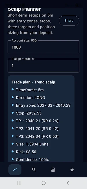 Scalping Crypto Assistant Screenshot 3