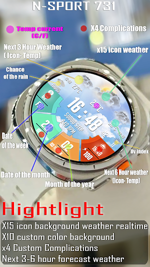 N-SPORT731 HighWeather Digital Screenshot 2