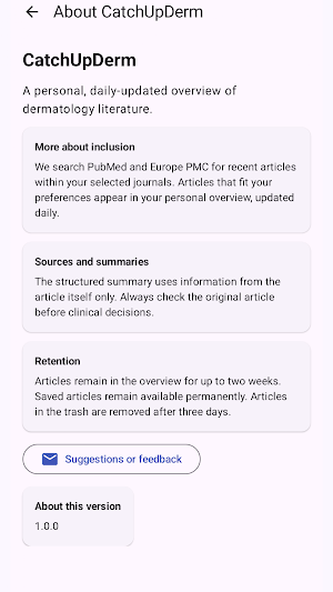 CatchUpDerm: Dermatology Screenshot 3