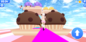 Muffin Cupcakes Anime parkour Screenshot 0