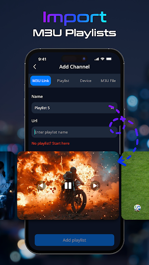 IPTV Hub: Live TV Player Screenshot 1
