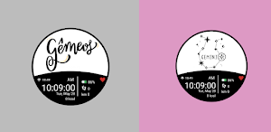 Gemini Zodiac Sign Watch Face Screenshot 2