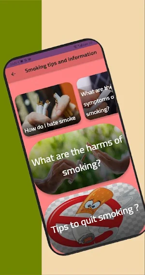 Smoking tips and information Screenshot 1