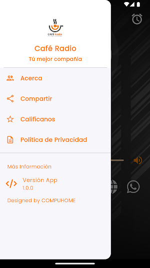 Café Radio Screenshot 2