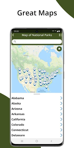 NPS Parks Screenshot 2