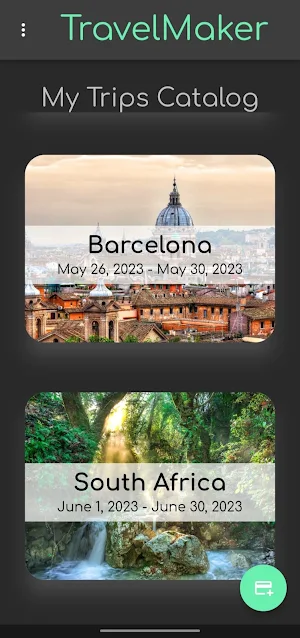TravelMaker Screenshot 1