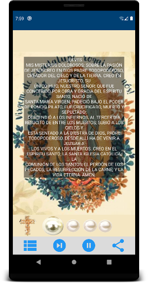 Santo Rosario con audio Screenshot 3
