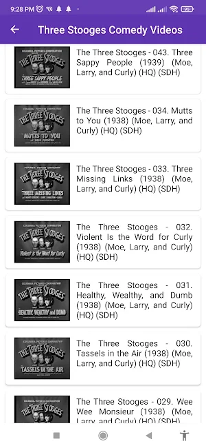 Three Stooges Comedy Videos Screenshot 2