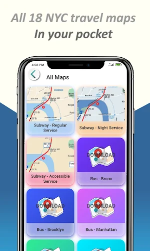 New York Subway - NYC MTA Map & Bus Transit App Screenshot 2