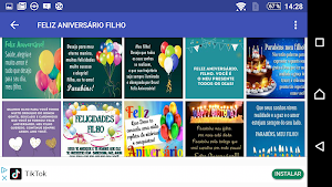 MEU FILHO DESEJA-LHE O MELHOR NO SEU ANIVERSÁRIO Screenshot 3