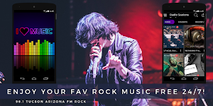 96.1 Fm Radio Stations Tucson Rock Music Online HD Screenshot 0