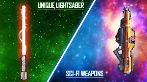 Gun Shot Sounds: Lightsaber 3D Screenshot 1