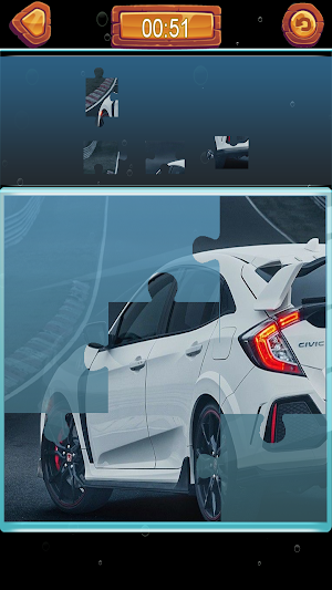 Sedan Car Jigsaw Puzzle Screenshot 1