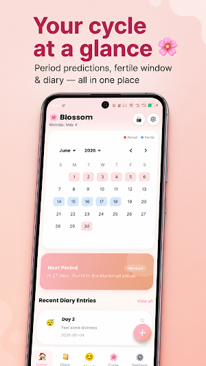Period Tracker Blossom Screenshot 0