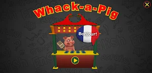 Learn French Words WhackaPig Screenshot 0