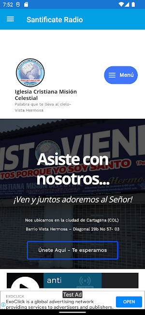 Santificate Radio Screenshot 2