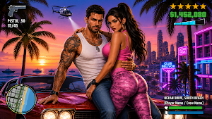 Grand Gangster Miami 3D Game Screenshot 0