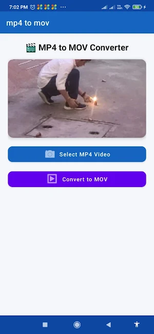 mp4 to mov converter Screenshot 1