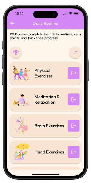 PD Buddy Connect Screenshot 2
