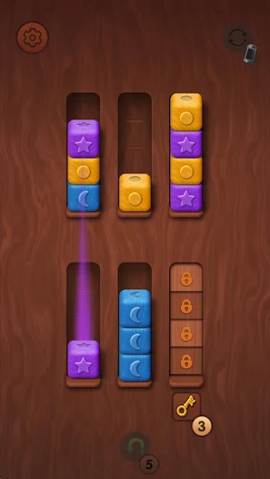 Color Block Sort Puzzle Screenshot 3